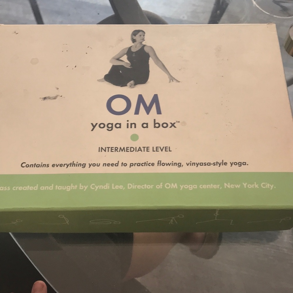 OM yoga in a box intermediate level